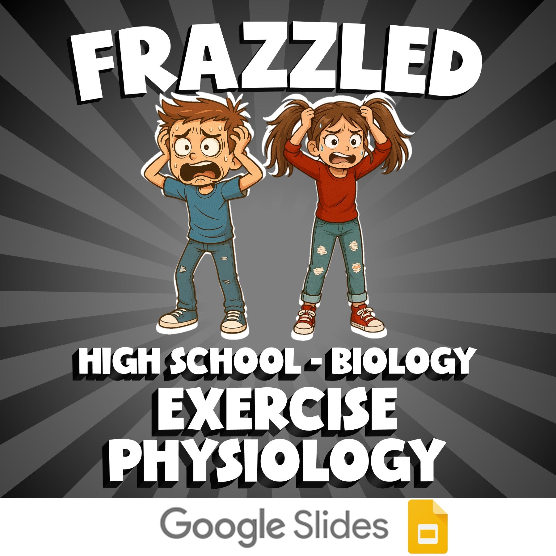 Exercise Physiology FRAZZLED Science Game - No Prep Biology Review Activity