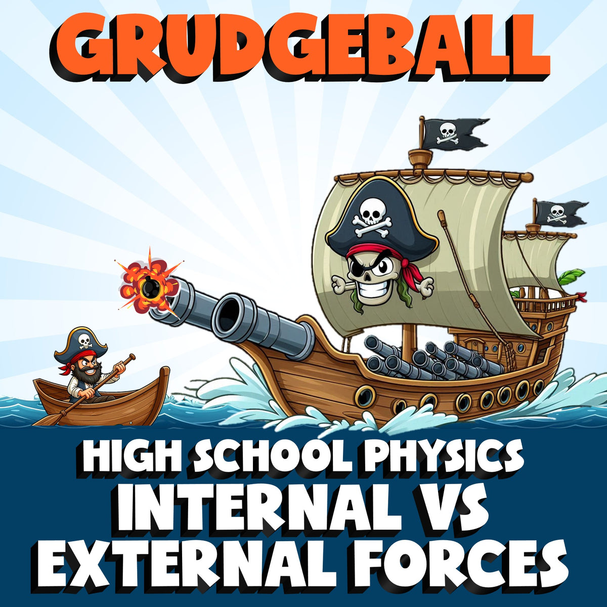 Internal vs External Forces GRUDGEBALL Science Game - No Prep Physics Review