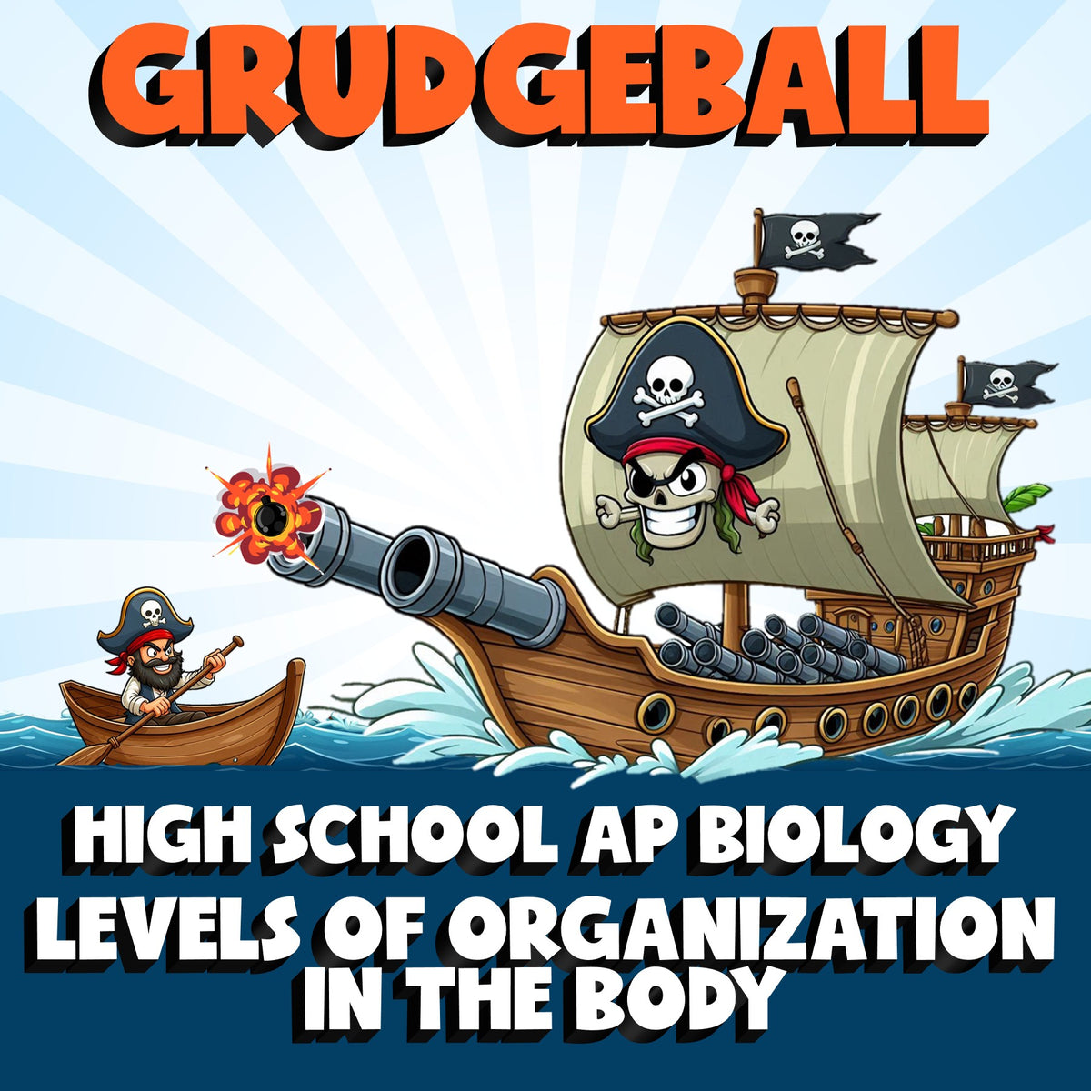 Levels of Organization in the Body GRUDGEBALL Science Game - No Prep AP Biology
