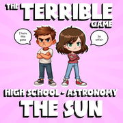 The Sun THE TERRIBLE GAME - No Prep Astronomy Science Review Activity