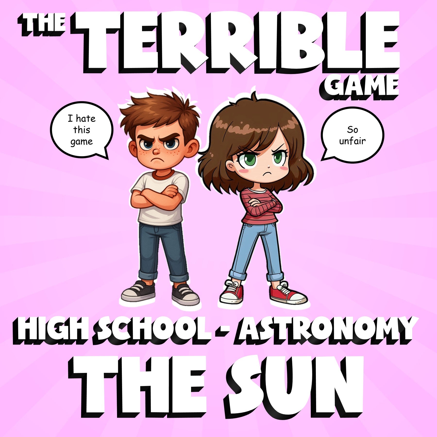 The Sun THE TERRIBLE GAME - No Prep Astronomy Science Review Activity