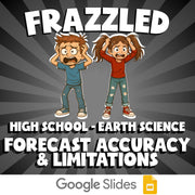 Forecast Accuracy & Limitations FRAZZLED Game - No Prep Earth Science Review