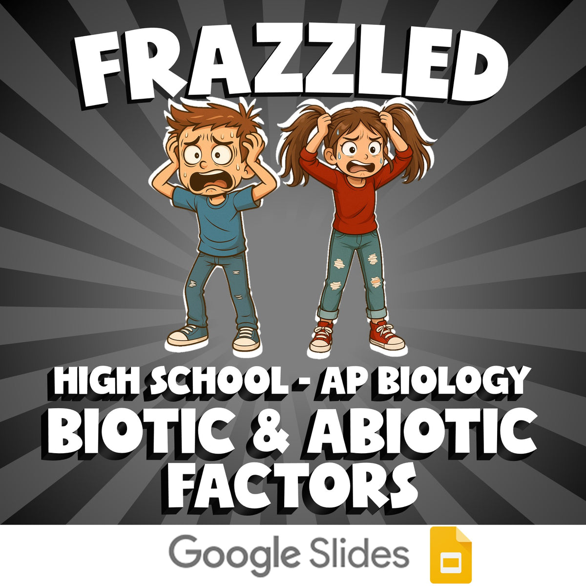 Biotic & Abiotic Factors FRAZZLED Science Game - No Prep AP Biology Review