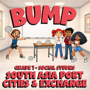 South Asia Port Cities & Exchange BUMP Socials Game - No Prep Grade 7 Review