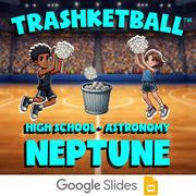 Neptune TRASHKETBALL Science Game - No Prep Astronomy Review Activity