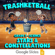 Stars & Constellations TRASHKETBALL Science Game - No Prep Grade 5 Review