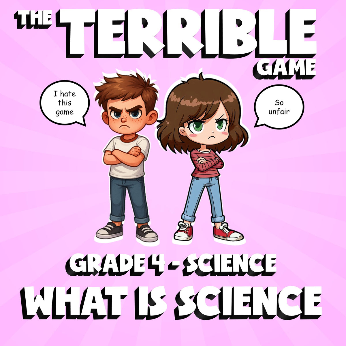 What is Science THE TERRIBLE GAME - No Prep Grade 4 Science Review Activity
