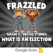 What Is an Election FRAZZLED Socials Game - No Prep Grade 3 Review Activity