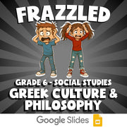 Greek Culture & Philosophy FRAZZLED Socials Game - No Prep Grade 6 Review
