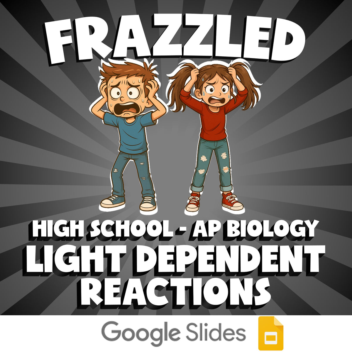 Light Dependent Reactions FRAZZLED Science Game - No Prep AP Biology Review