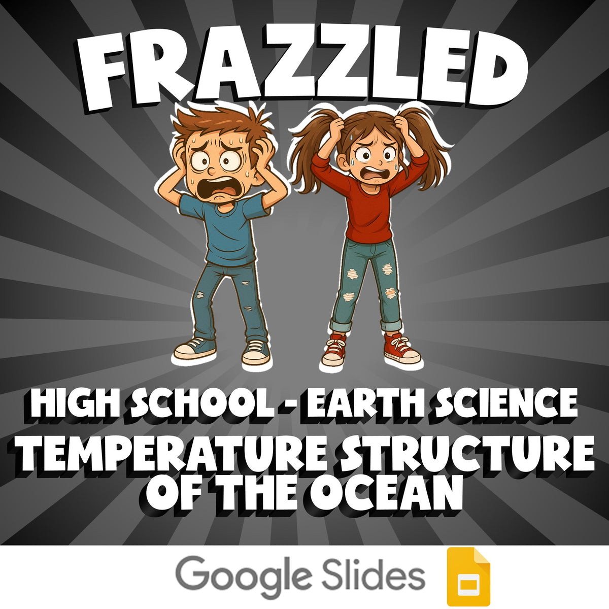 Temperature Structure of the Ocean FRAZZLED Game - No Prep Earth Science Review