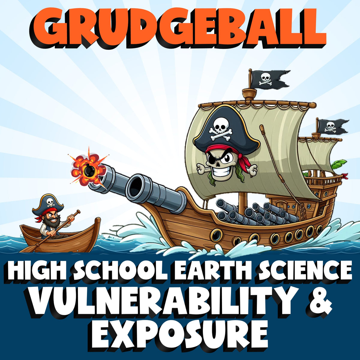 Vulnerability & Exposure GRUDGEBALL Game - No Prep Earth Science Review Activity