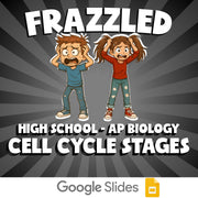 Cell Cycle Stages FRAZZLED Science Game - No Prep AP Biology Review Activity