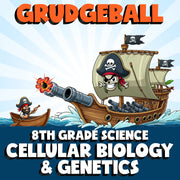 Cellular Biology & Genetics GRUDGEBALL Science Game - No Prep Grade 8 Review