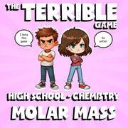Molar Mass THE TERRIBLE GAME - No Prep Chemistry Science Review Activity