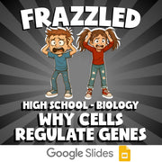 Why Cells Regulate Genes FRAZZLED Science Game - No Prep Biology Review Activity