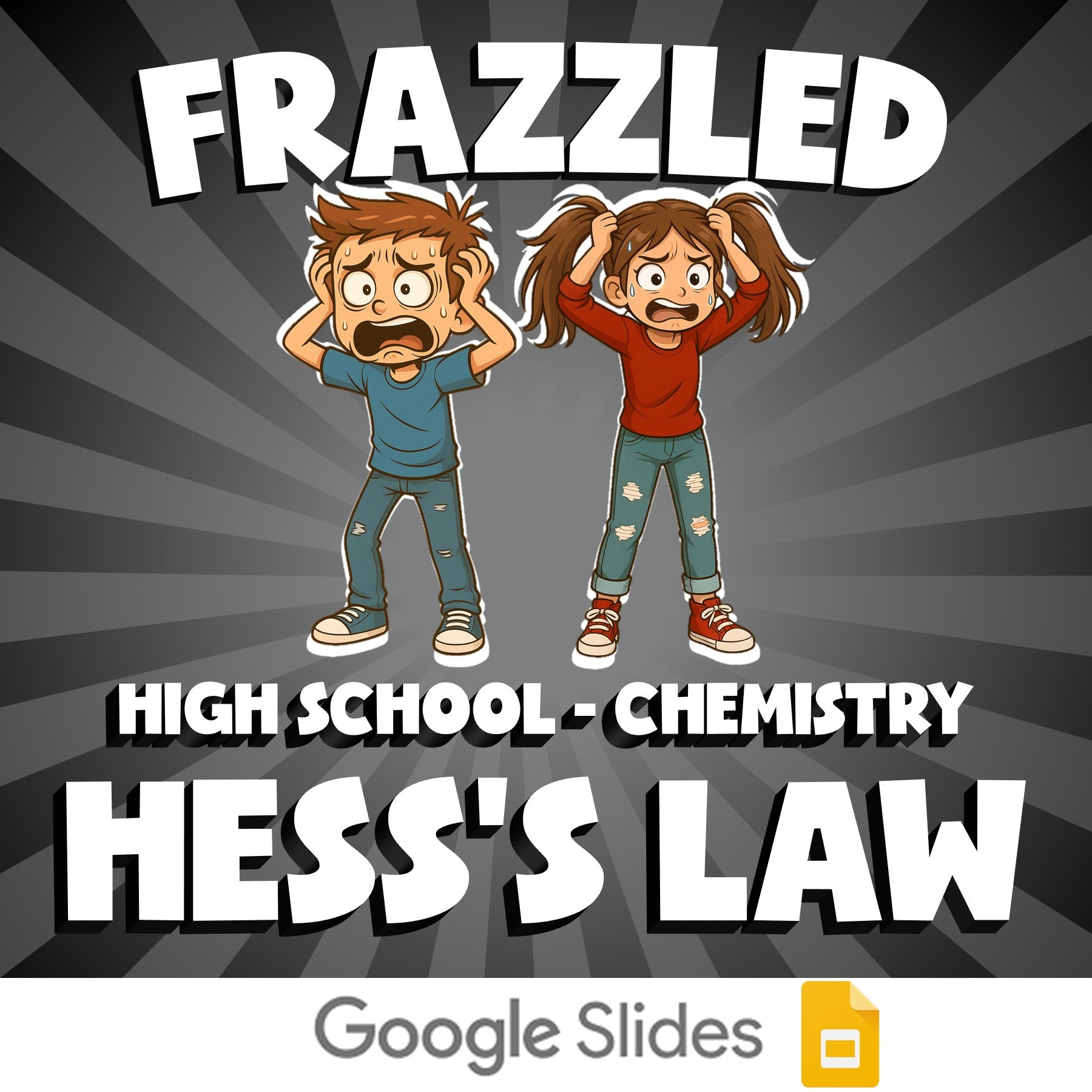 Hess’s Law FRAZZLED Science Game - No Prep Chemistry Review Activity