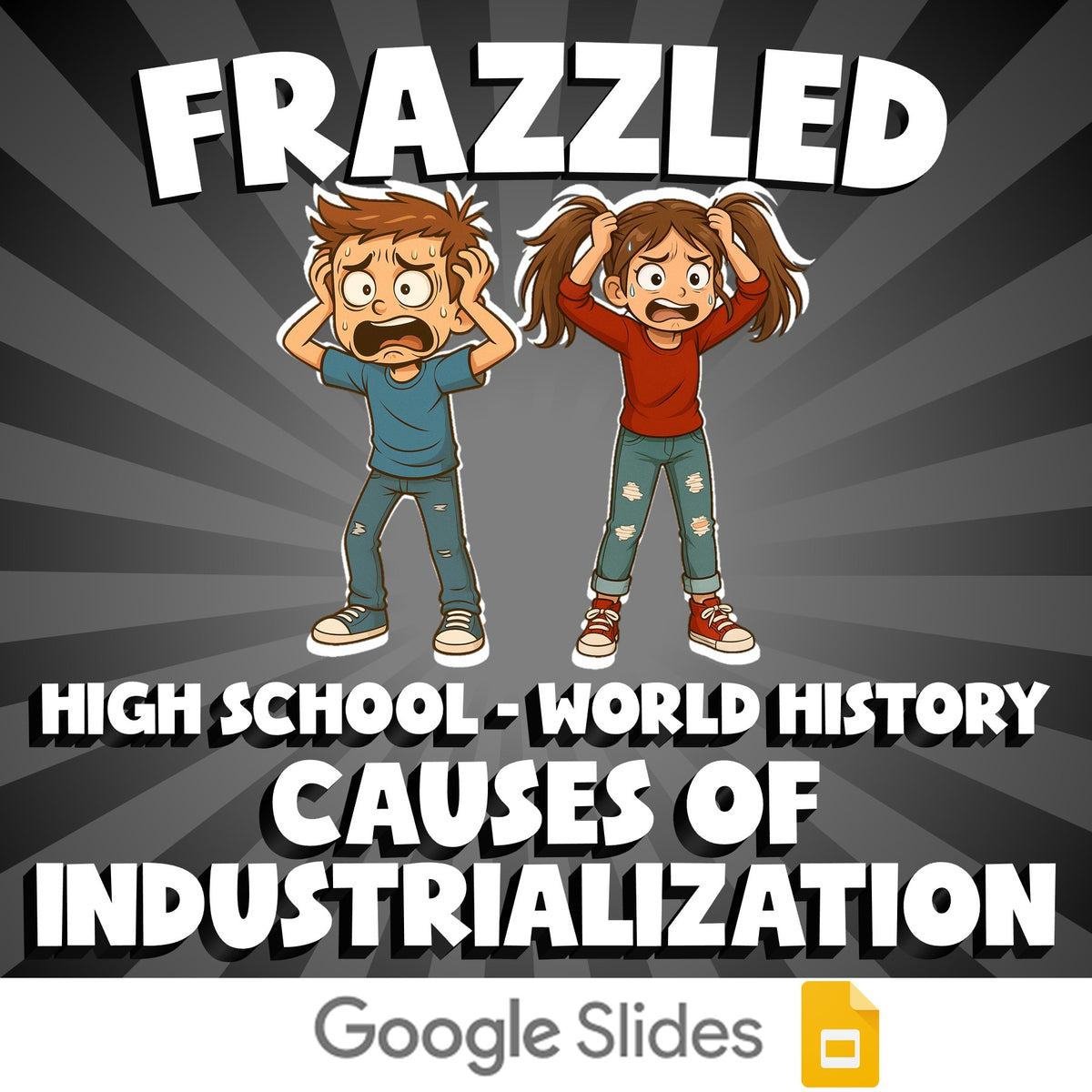Causes of Industrialization FRAZZLED Game - No Prep World History Review