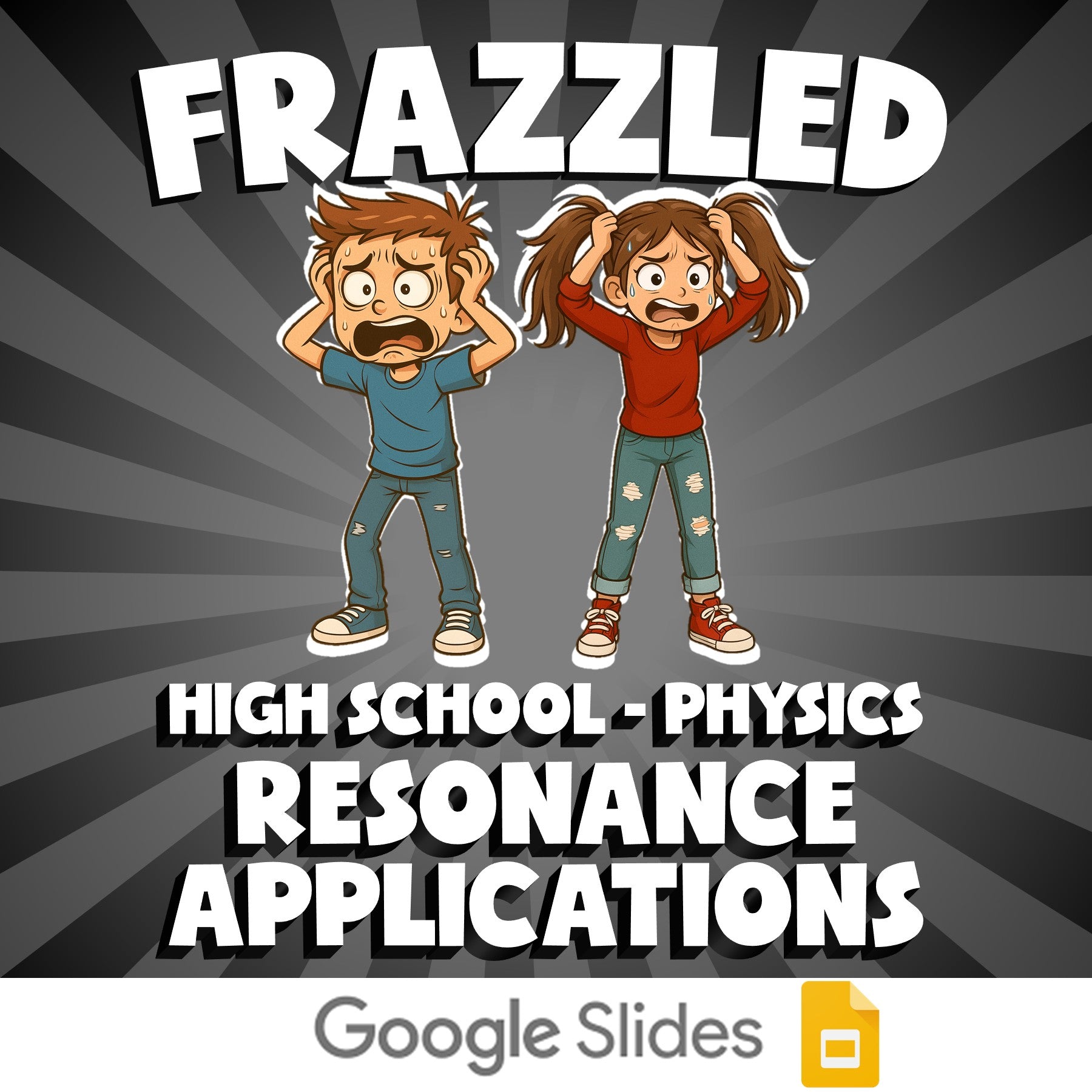 Resonance Applications FRAZZLED Science Game - No Prep Physics Review Activity