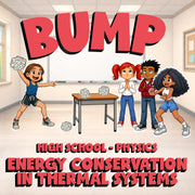 Energy Conservation in Thermal Systems BUMP Science Game - No Prep Physics