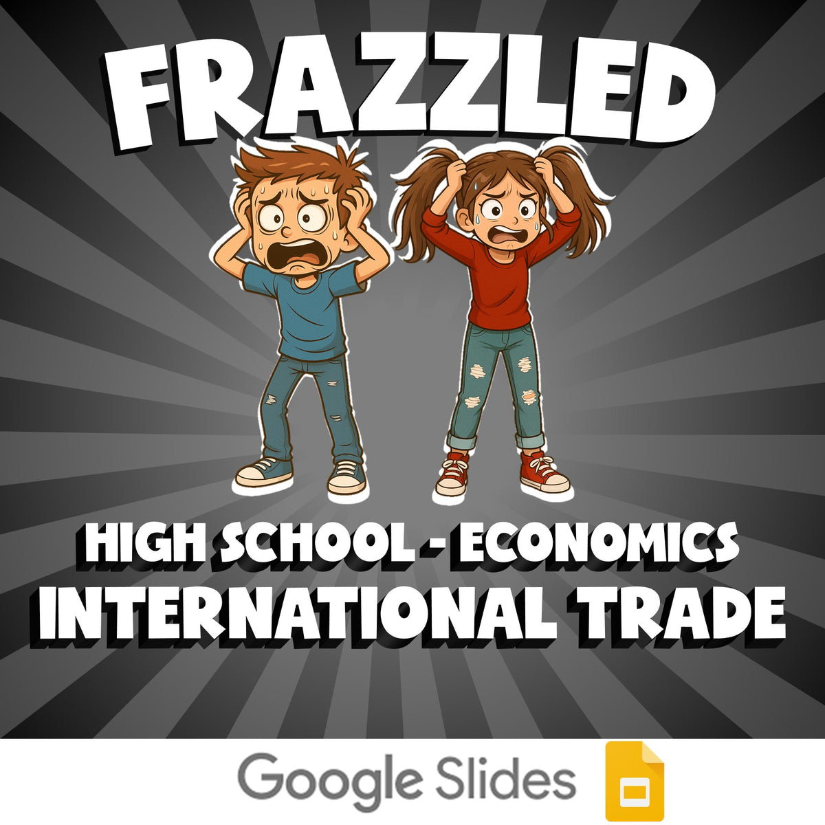 International Trade FRAZZLED Economics Game - No Prep Review Activity