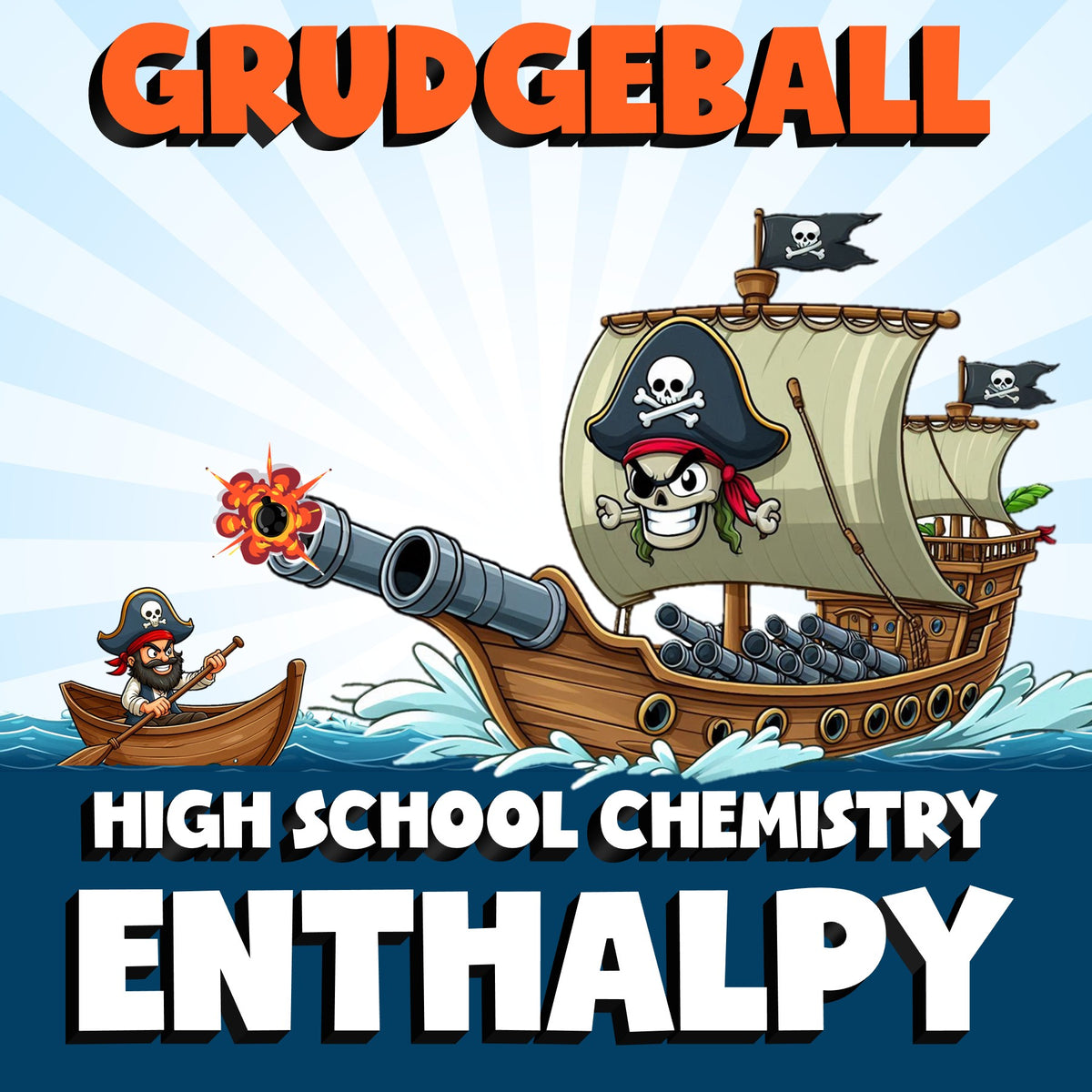 Enthalpy GRUDGEBALL Science Game - No Prep Chemistry Review Activity