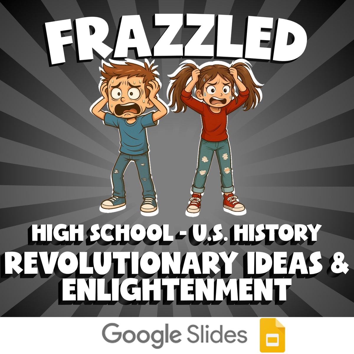 Revolutionary Ideas & Enlightenment FRAZZLED U.S. History Game - No Prep Review