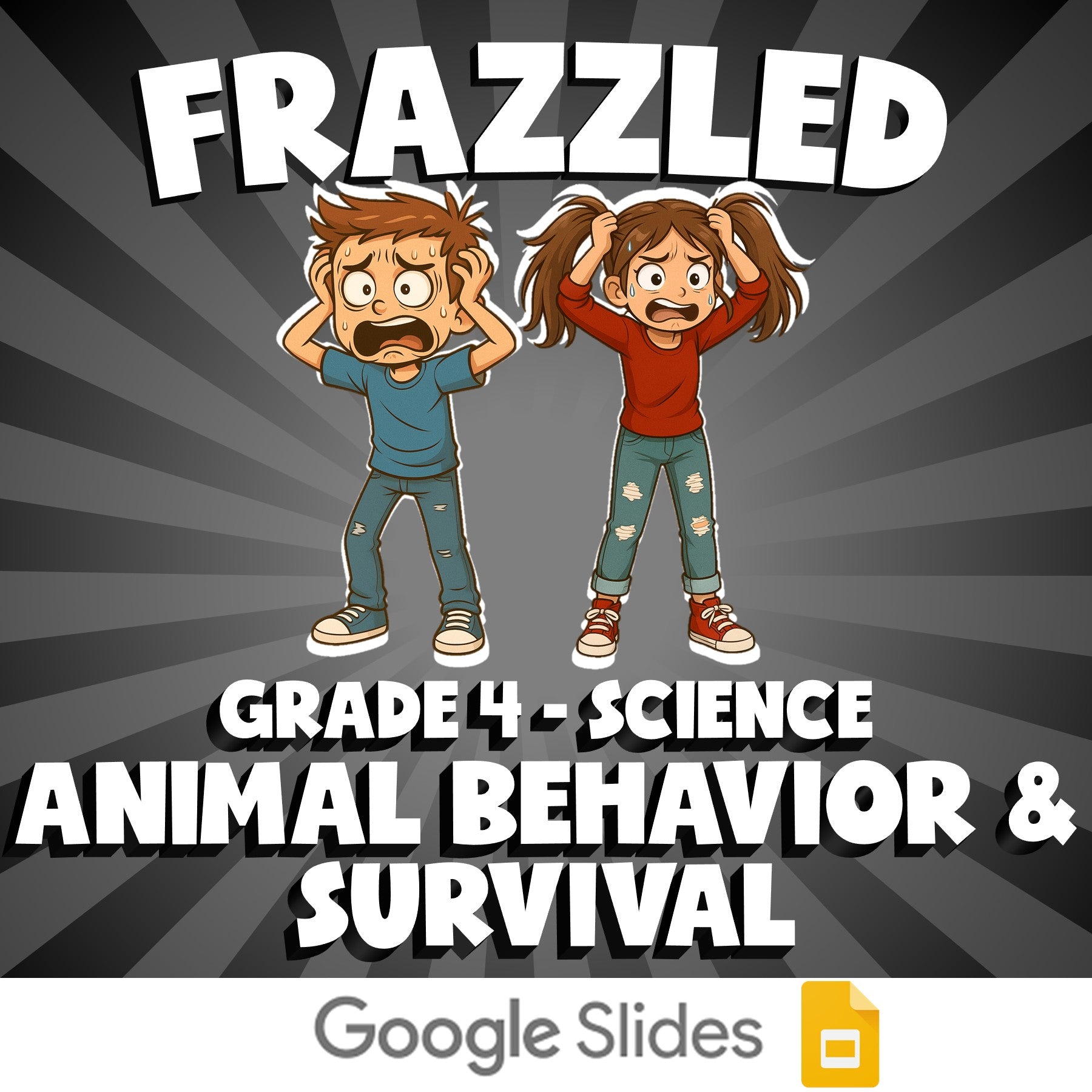 Animal Behavior & Survival FRAZZLED Science Game - No Prep Grade 4 Review
