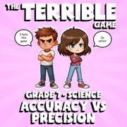 Accuracy vs Precision THE TERRIBLE GAME - No Prep Grade 7 Science Review