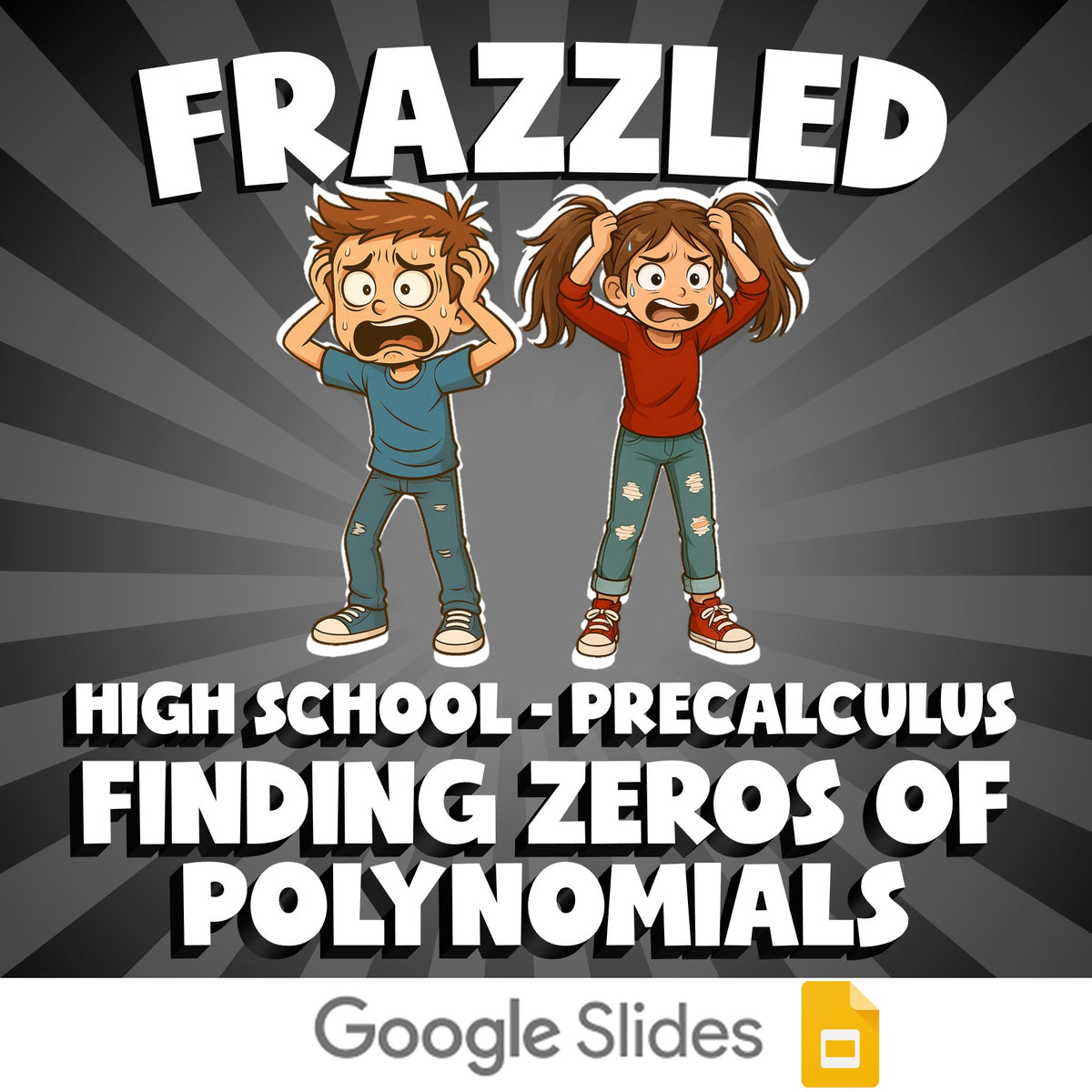 Finding Zeros of Polynomials FRAZZLED Math Game - No Prep PreCalculus Review