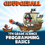 Programming Basics GRUDGEBALL Science Game - No Prep Grade 7 Review Activity