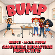 Comparing Revolution Perspectives BUMP Socials Game - No Prep Grade 5 Review