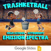 Emission Spectra TRASHKETBALL Science Game - No Prep Astronomy Review Activity