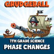 Phase Changes GRUDGEBALL Science Game - No Prep Grade 7 Review Activity