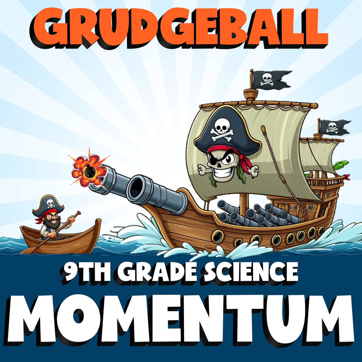Momentum GRUDGEBALL Science Game - No Prep Grade 9 Review Activity