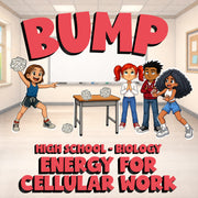 Energy for Cellular Work BUMP Science Game - No Prep Biology Review Activity