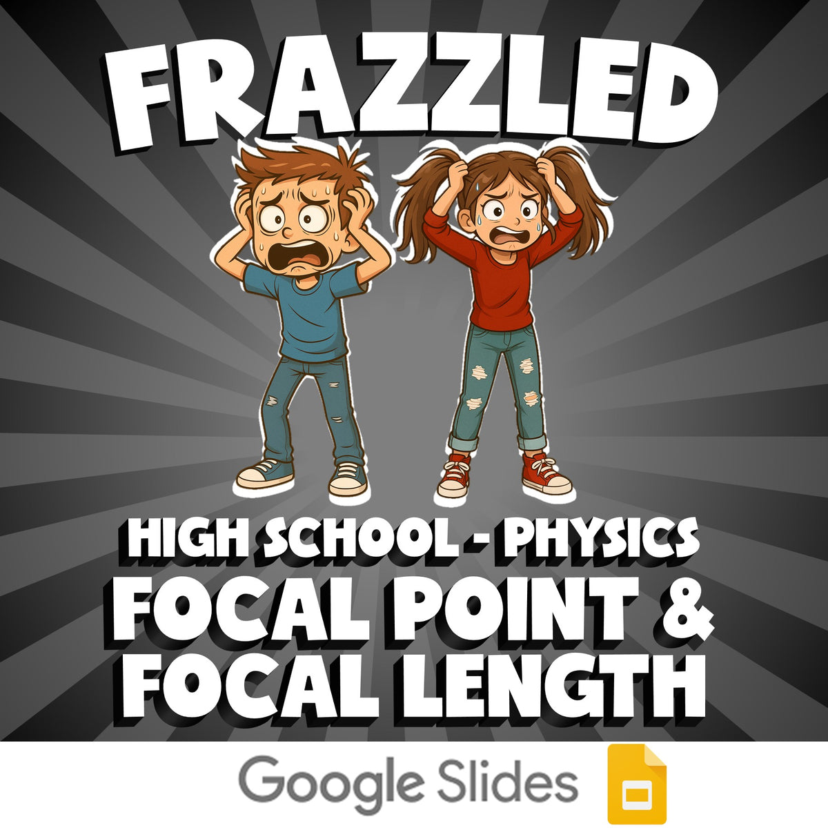 Focal Point & Focal Length FRAZZLED Science Game - No Prep Physics Review