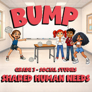 Shared Human Needs BUMP Socials Game - No Prep Grade 3 Review Activity