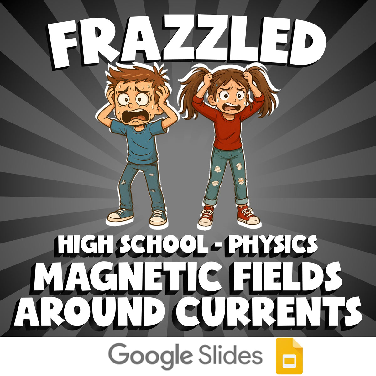 Magnetic Fields Around Currents FRAZZLED Science Game - No Prep Physics Review