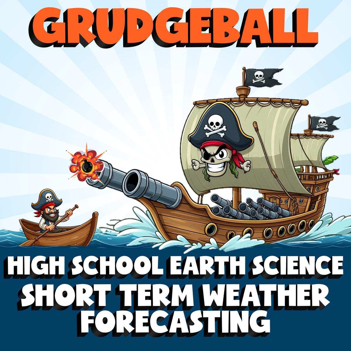 Short Term Weather Forecasting GRUDGEBALL Game - No Prep Earth Science Review