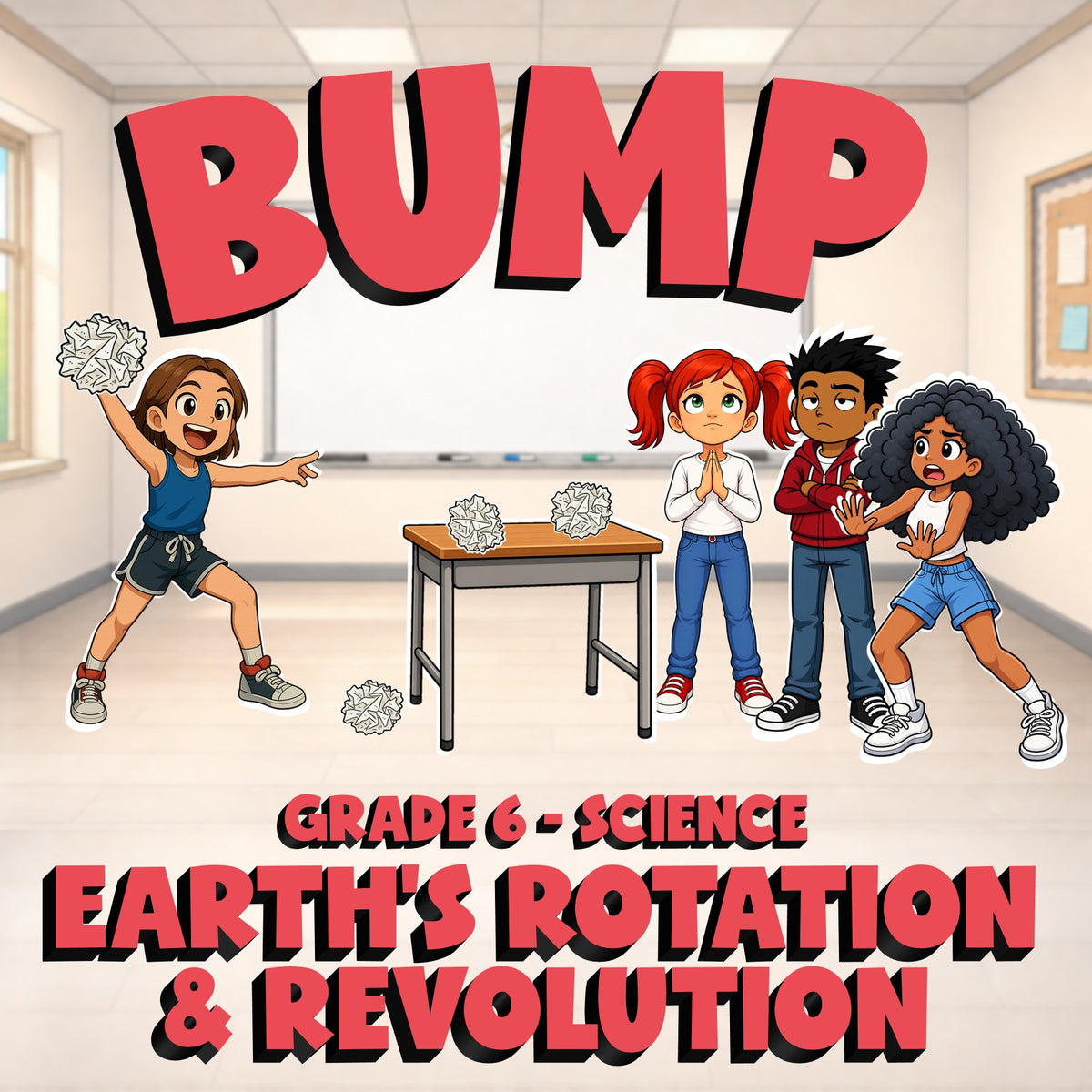 Earth’s Rotation & Revolution BUMP Science Game - No Prep Grade 6 Review