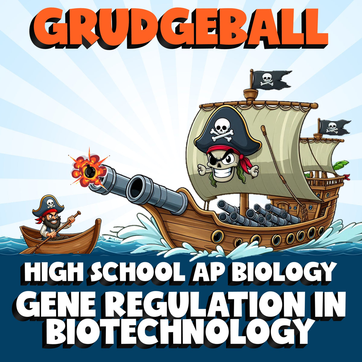 Gene Regulation in Biotechnology GRUDGEBALL Science Game - No Prep AP Biology