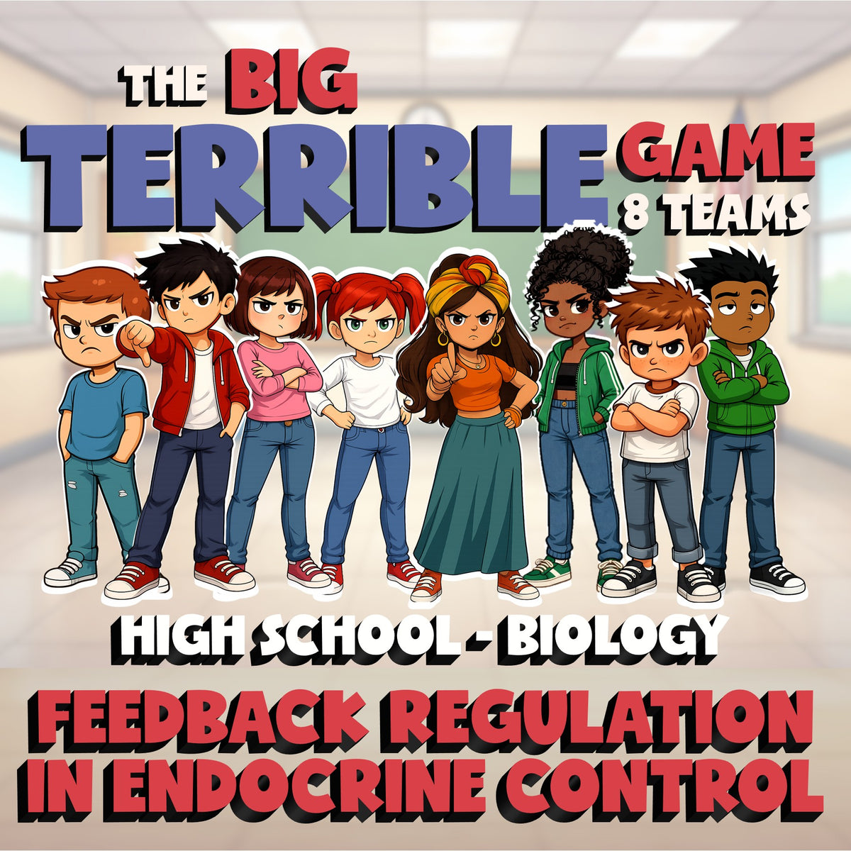 Feedback Regulation in Endocrine Control BIG TERRIBLE GAME - Biology Science