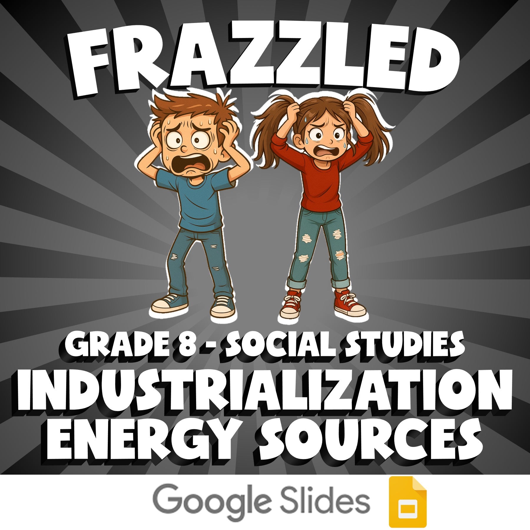 Industrialization Energy Sources FRAZZLED Socials Game - No Prep Grade 8 Review