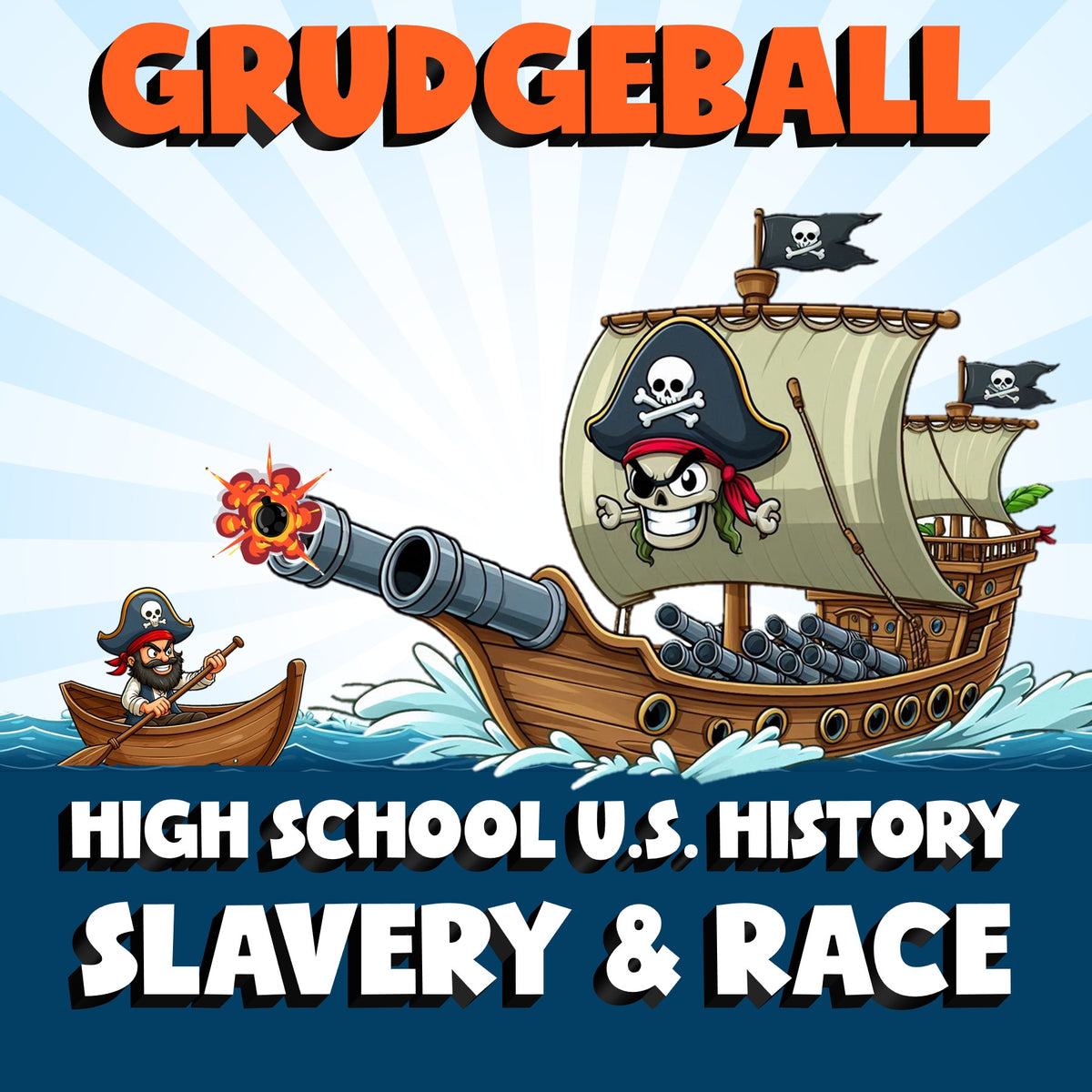 Slavery & Race GRUDGEBALL U.S. History Game - No Prep Review Activity
