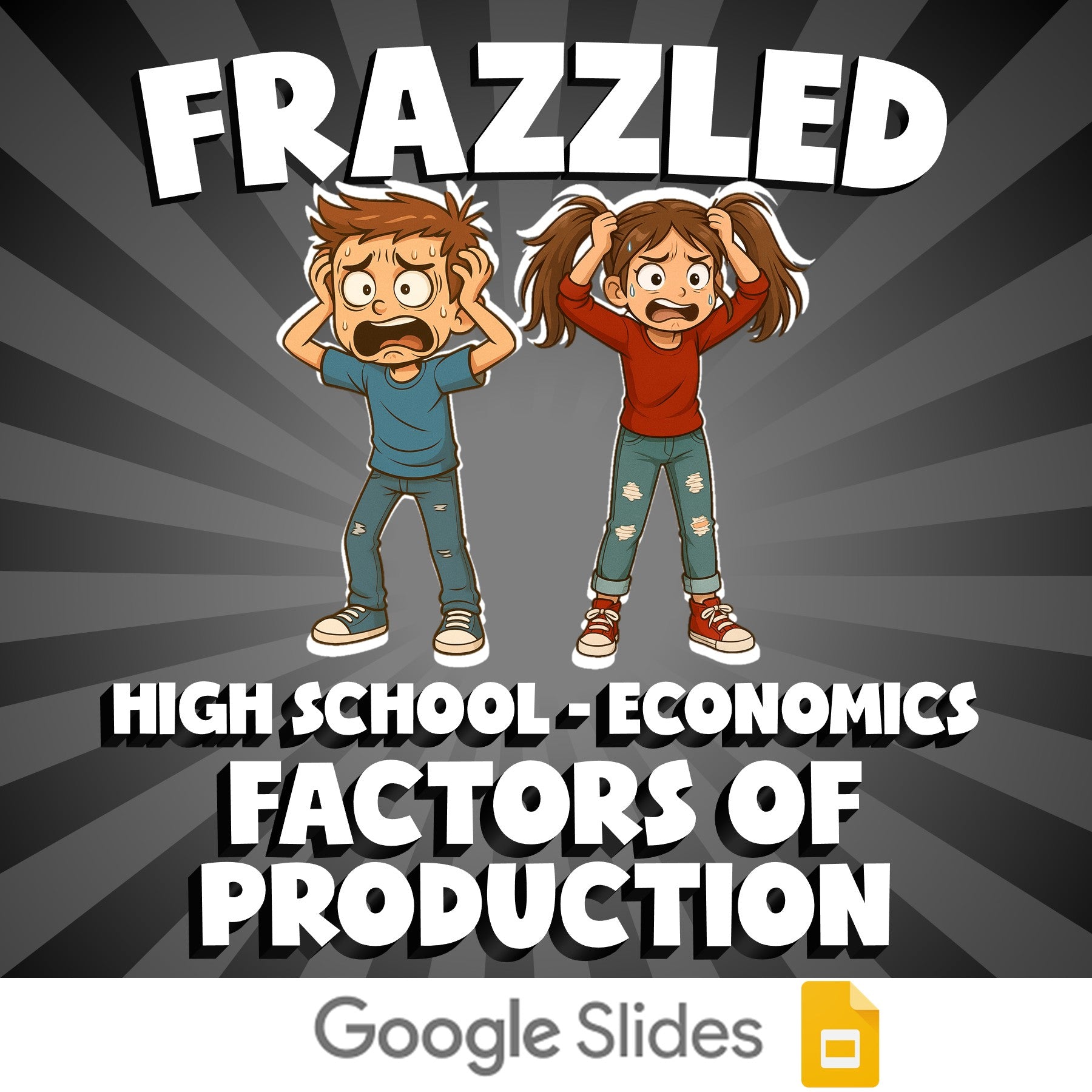 Factors of Production FRAZZLED Economics Game - No Prep Review Activity