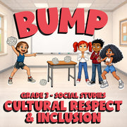 Cultural Respect & Inclusion BUMP Socials Game - No Prep Grade 3 Review Activity