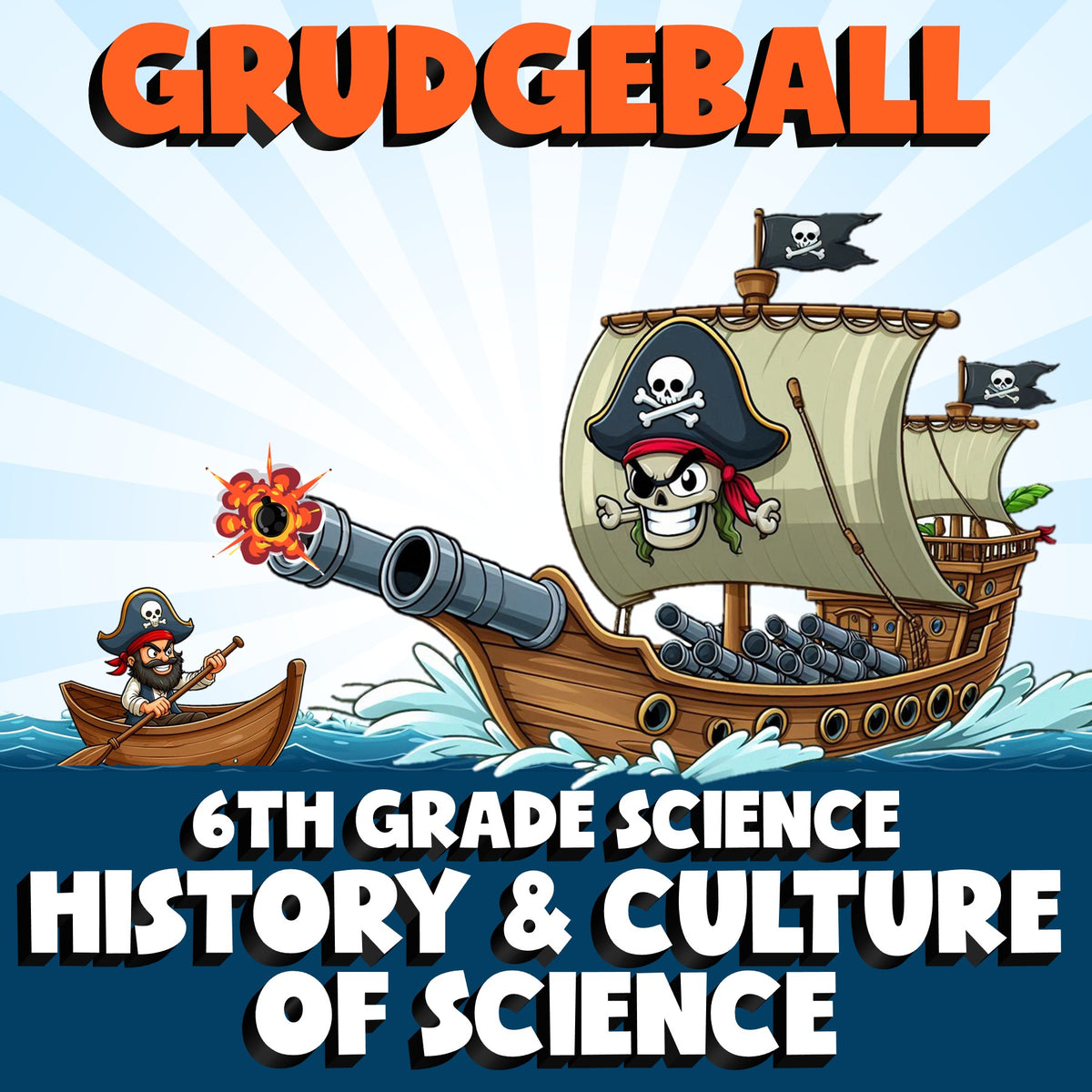 History & Culture of Science GRUDGEBALL Science Game - No Prep Grade 6 Review