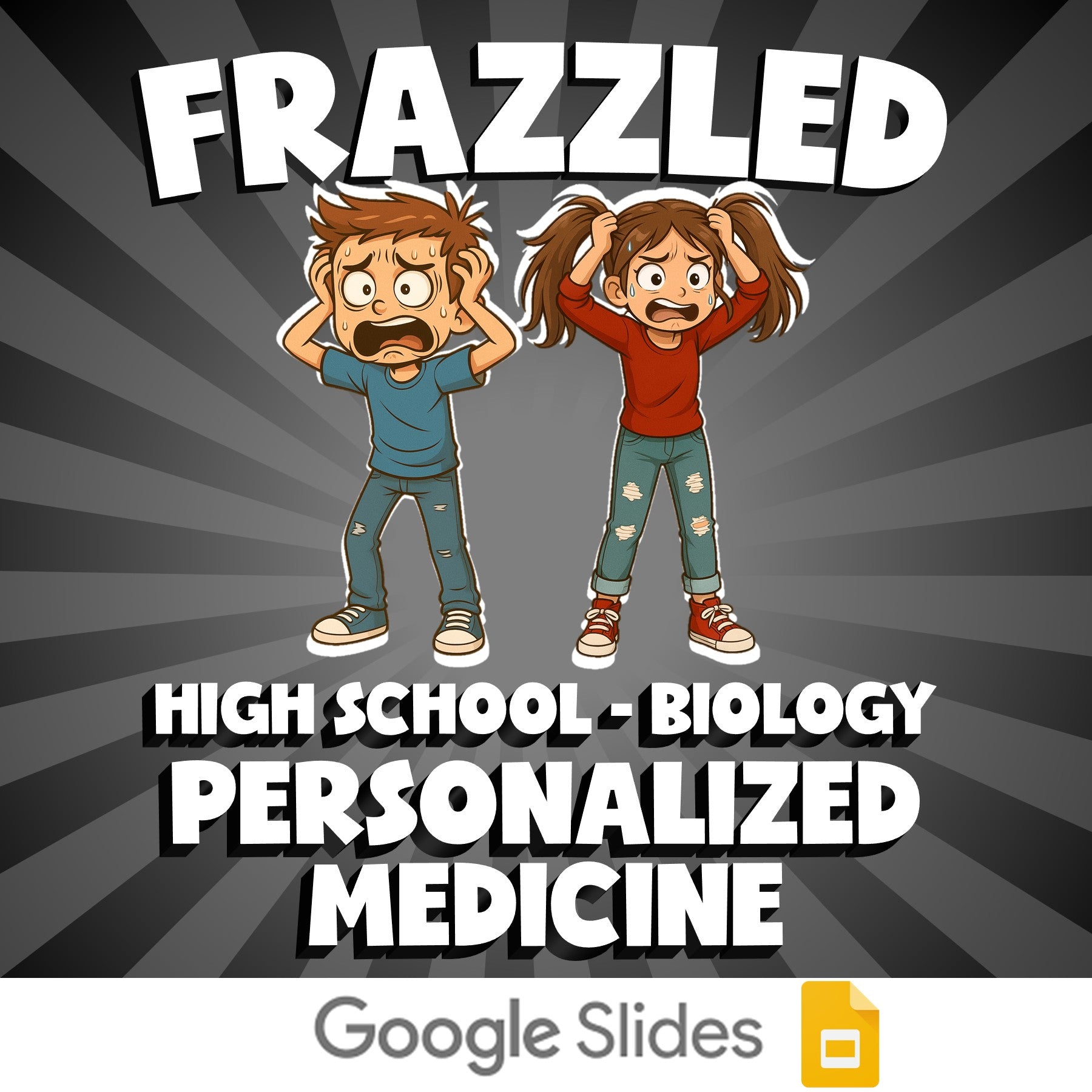 Personalized Medicine FRAZZLED Science Game - No Prep Biology Review Activity