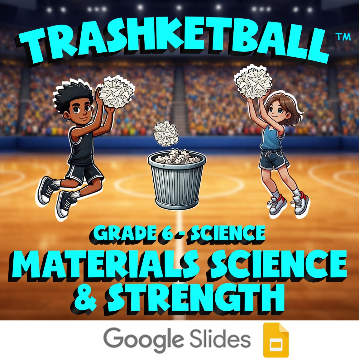Materials Science & Strength TRASHKETBALL Science Game - No Prep Grade 6 Review